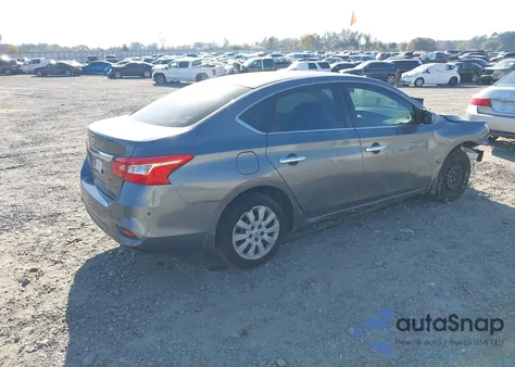 2019 Nissan Sentra S из США, поврежденный, VIN 3N1AB7AP7KY203904